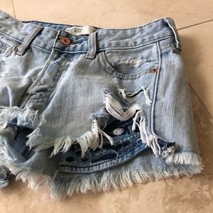 Abercrombie and Fitch denim shorts